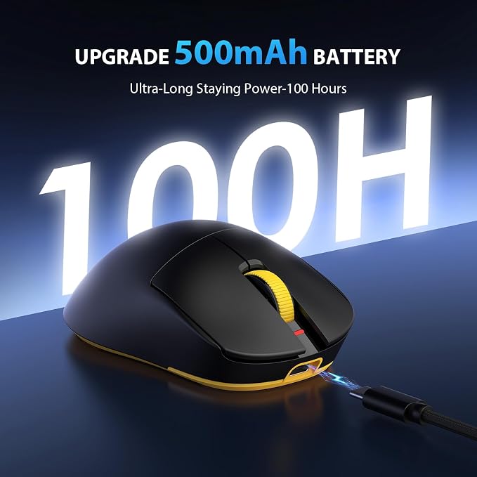 Transformers GM04 63g Lightweight Wireless Gaming Mouse, 12000 DPI, PAW3311 - Image 6