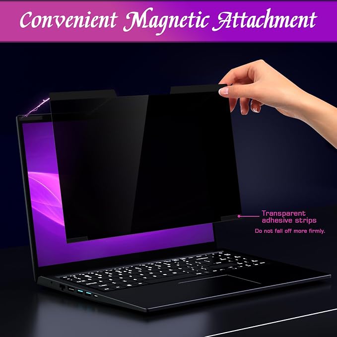 PYS Magnetic Laptop Privacy Screen 13.3 Inch - Image 2