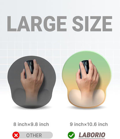 Ergonomic Mouse Pad Wrist Support, Comfortable Mouse Pad Wrist Rest, Relieve - Image 4