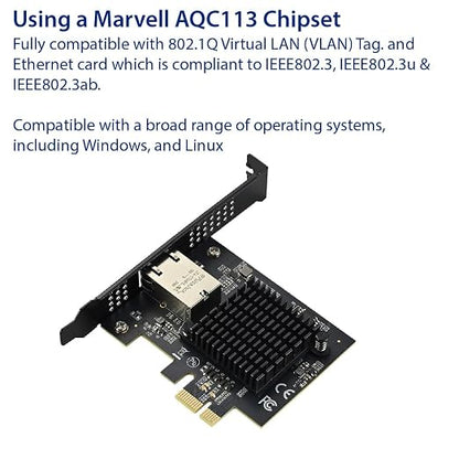 Single Port 10 Gigabit Ethernet PCI-e x1 Network Card - Image 3