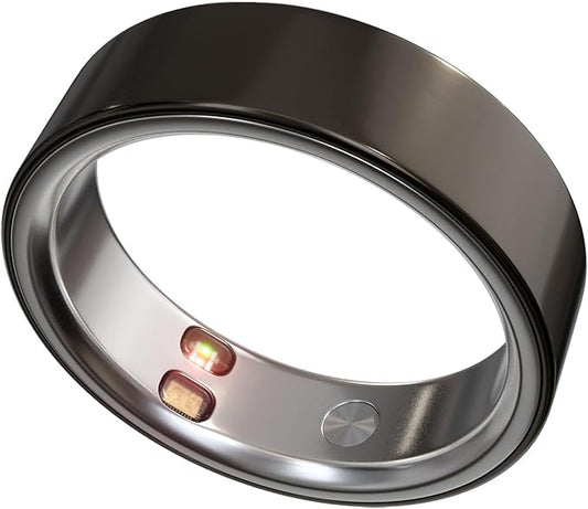 Smart Ring Health Tracker 5ATM Waterproof Sport Ring Exclusive Vibration Alerts by Unknown