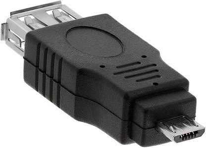 Cmple - [10 Pack Micro USB to USB Adapter Standard USB 2.0 A Female Jack to - Image 3