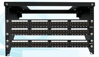 MONK CABLES | CAT6 Patch Panel | Puchdown | 48 Port - Image 2