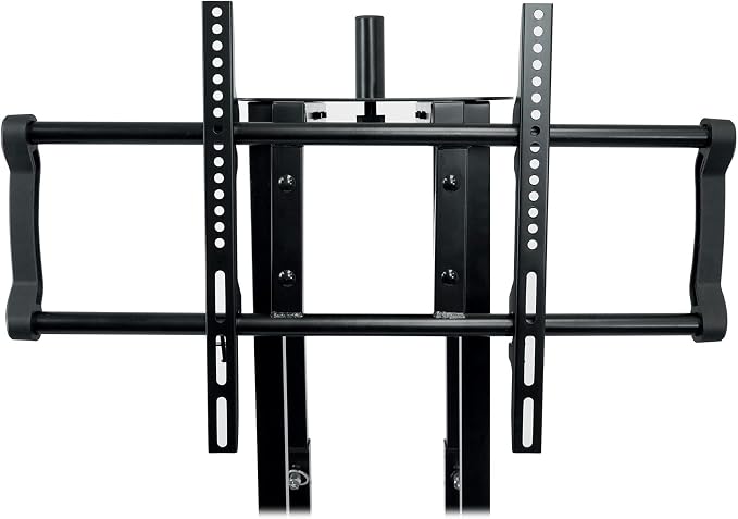 Rockville RTP33-TV Black Totem DJ Speaker/Lighting Stand, Detachable TV Mount - Image 5