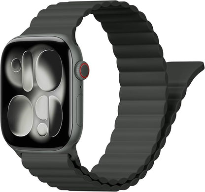 Magnetic Sport Bands for Apple Watch Band 40mm 38mm 41mm 42mm 44mm 45mm 46mm by BXUXOHS