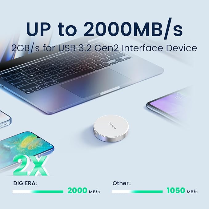 1TB Magnetic Portable SSD, External Solid State Drives - Image 4