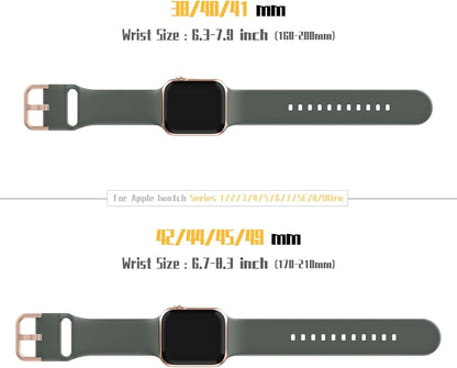 Sport Band Compatible with Apple Watch Bands 49mm 46mm 45mm 44mm 42mm 41mm 40mm - Image 7