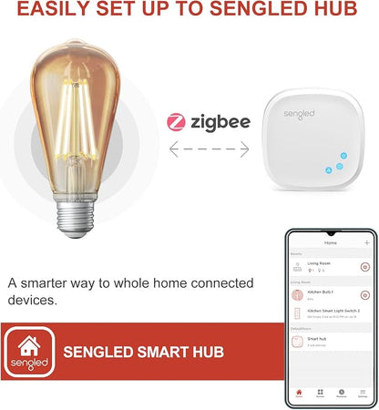 Sengled Zigbee Smart Bulb, Smart Hub Required, Work - Image 4