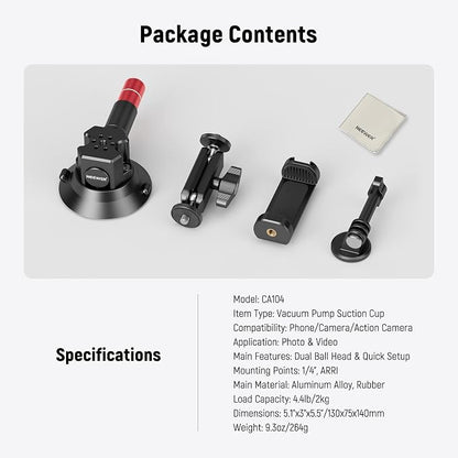 NEEWER 3" Suction Cup Mount - Image 7