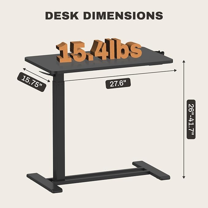 FLEXISPOT Mobile Standing Desk - Image 3