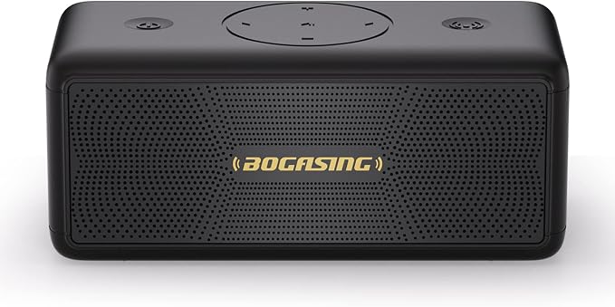 BOGASING Bluetooth Speakers, M5 Portable Wireless Speaker by BOGASING