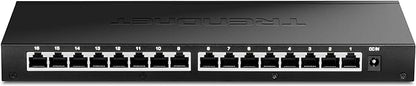 TRENDnet 16-Port Unmanaged 2.5G Desktop Network Ethernet Switch, 16 x 2.5Gb by TRENDnet
