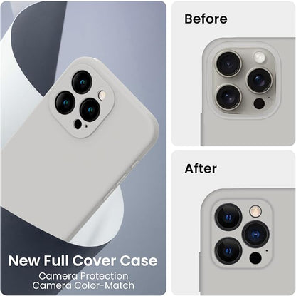 FireNova Designed for iPhone 15 Pro Case, Silicone Upgraded Phone Case with - Image 3