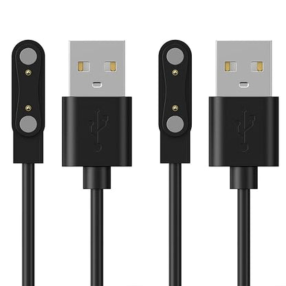 Meliya 2 Pack USB Magnetic Charger Cable Compatible by MeliyaSmartwatchAccessories
