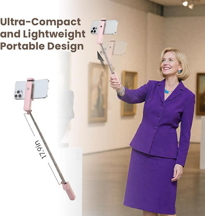 MQOUNY Phone Tripod, Portable Selfie Stick - Image 6