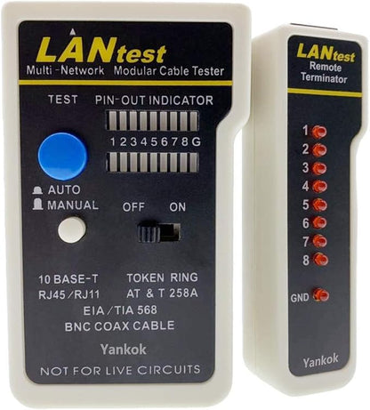 Yankok LANtest Multi-Network Modular Cable Tester Kit by Yankok