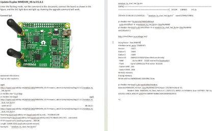 MMDVM Duplex Hotspot Module Dual Hat V1.5.2 Support P25 DMR YSF NXDN DMR Slot 1 - Image 7