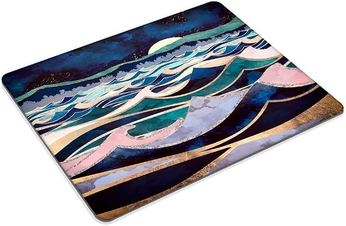 Moonlit Ocean Mouse pad Customized Mousepad Non-Slip Rubber Base Mouse Pads - Image 2