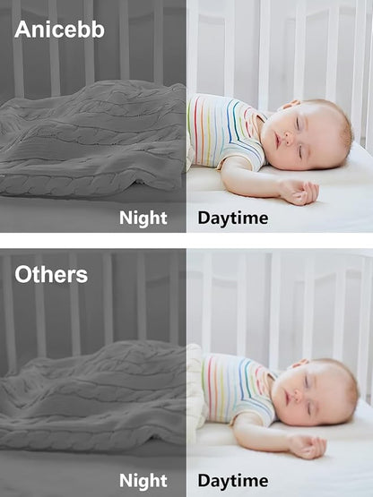5" HD Video Baby Monitor with Camera and Audio, No WiFi Hack-Proof Security - Image 6