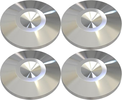 Preffair 4Pcs Stainless Steel Audio Speaker Spike Pads Mats Speaker Isolation by PreffairAudio