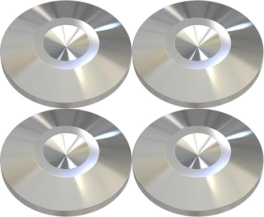 Preffair 4Pcs Stainless Steel Audio Speaker Spike Pads Mats Speaker Isolation by PreffairAudio