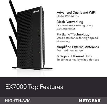 NETGEAR WiFi Mesh Range Extender EX7000 - Image 4