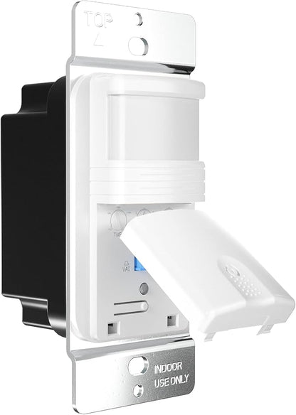 10 Pack, 3-Way Motion Sensor Light Switch, Neutral Wire Required, Indoor - Image 8