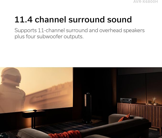 Denon AVR-X6800H 11.4 Channel 8K Receiver - Image 6
