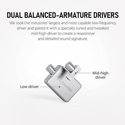 Xvive T9 in-Ear Monitor Dual Knowles BA Drivers IEM - Image 4
