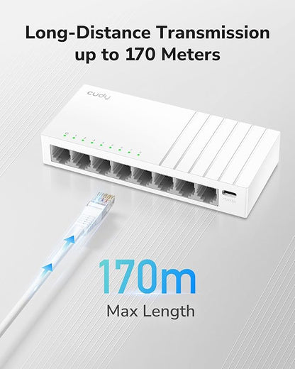 Cudy GS108U 8 Port Gigabit Ethernet Switch - Image 4
