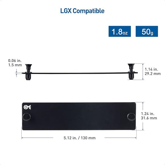 Cable Matters 2-Pack, LGX Blanking Adapter Panel, Cover Plate, Blank Plate - Image 2
