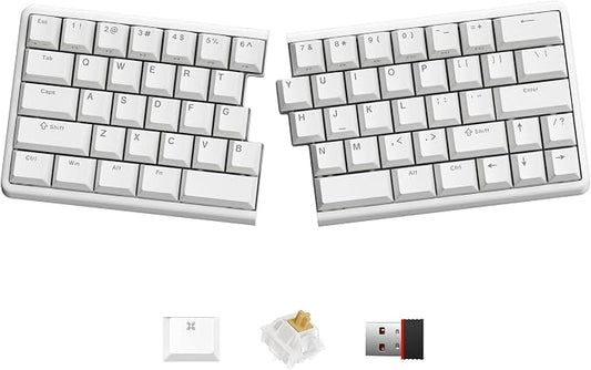 Wireless Ergonomic Split Mechanical Keyboard by NocFree