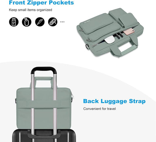 MOSISO Laptop Shoulder Bag, Computer Bag - Image 2