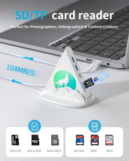 USB C Hub, 8 in 1 USB C Hub Multiport Adapter - Image 6