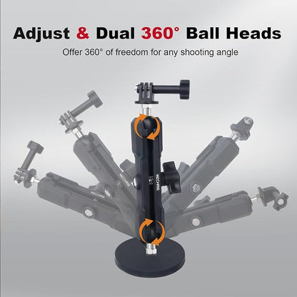 Magnetic Camera Mount for Action Camera, 12 Strong Magnet Base - Image 2