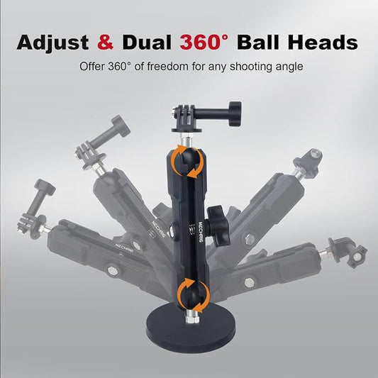 Magnetic Camera Mount for Action Camera, 12 Strong Magnet Base - Image 2