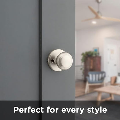 Kwikset Cove Interior Passage Door Knob, Handle - Image 9