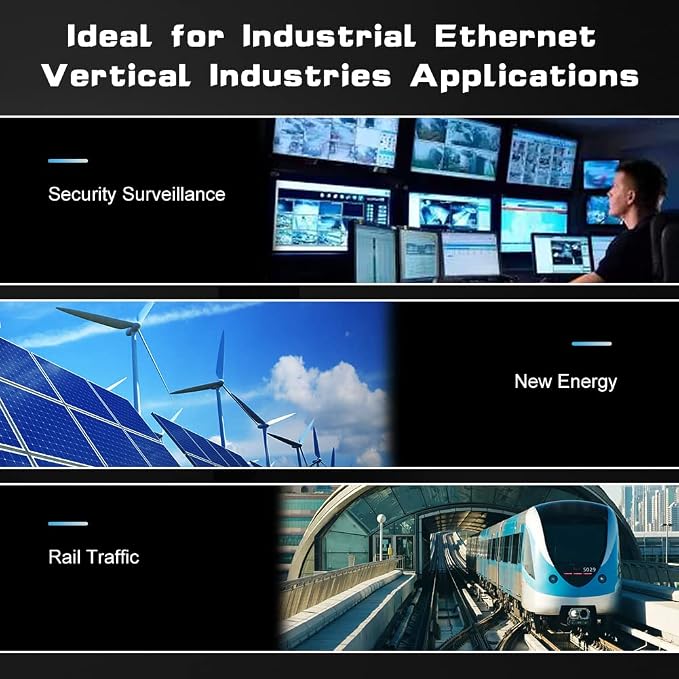 Industrial 8-Port Gigabit Ethernet Plus Switch - Image 7