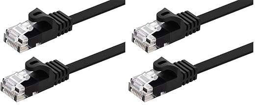 Monoprice - 109555 Cat5e Ethernet Patch Cable - Network Internet Cord - RJ45 by Monoprice