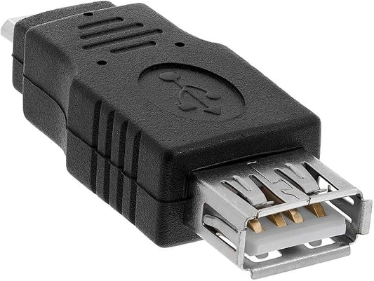 Cmple - Micro USB to USB Adapter Standard USB 2.0 A Female Jack to USB Micro B by Cmple