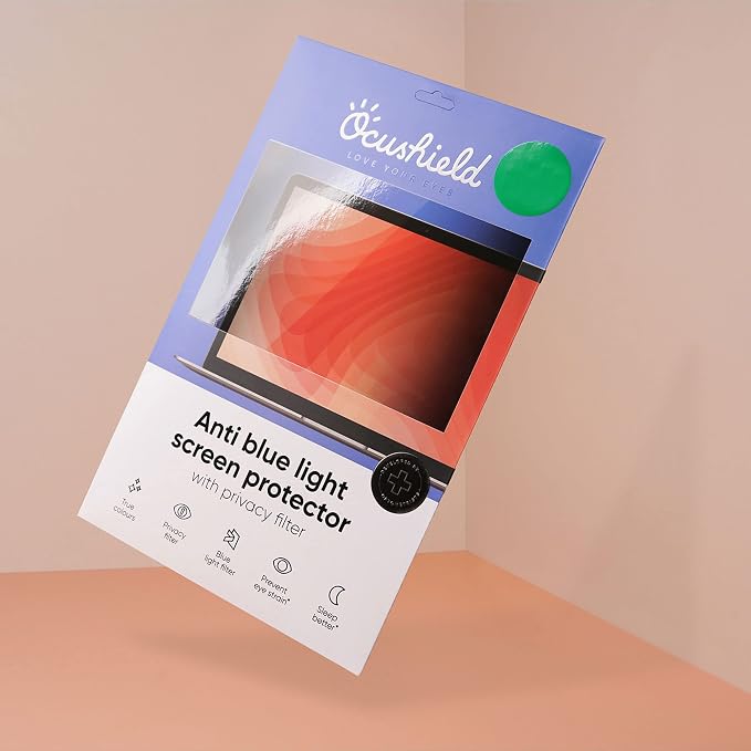 Ocushield 19” Premium Anti Blue Light Screen Protector - Image 8