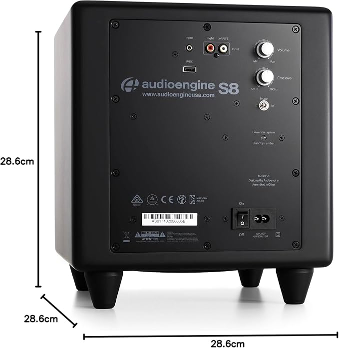 Audioengine A2+ Desktop 24 Bit Wireless Bluetooth Desktop Speakers - 60W - Image 6