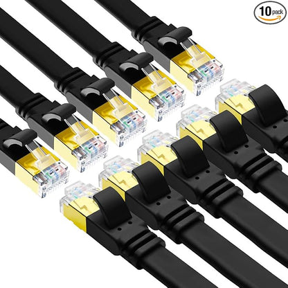 Yauhody CAT8 Ethernet Cable, CAT 8 Cable High Speed 40Gbps 2000MHz 26AWG SFTP by Yauhody