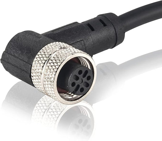 M12 Connector Aviation Sensor Cable - Image 2