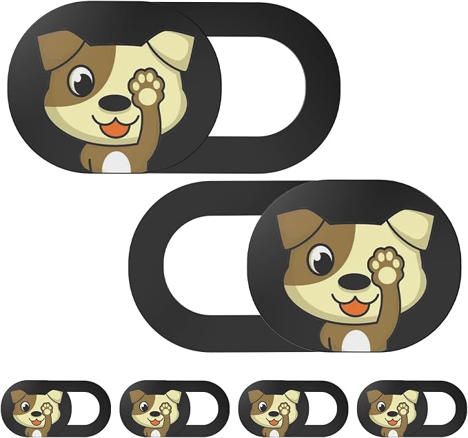 Laptop Camera Cover Slide Cute-6PCS, Webcam Cover Slide by Toojcc