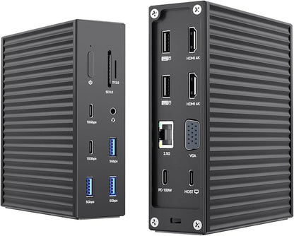 ACASIS USB C Docking Station Dual Monitor, 16-in-1 Laptpop Docking Station by ACASIS