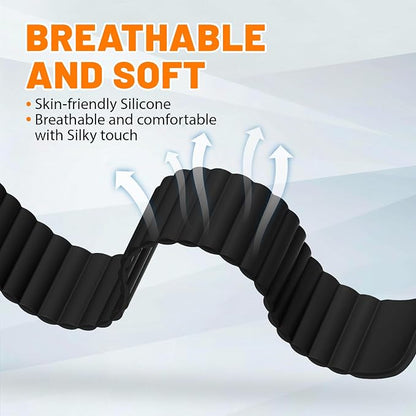 Magnetic Sport Bands for Apple Watch Band 40mm 38mm 41mm 42mm 44mm 45mm 46mm - Image 3