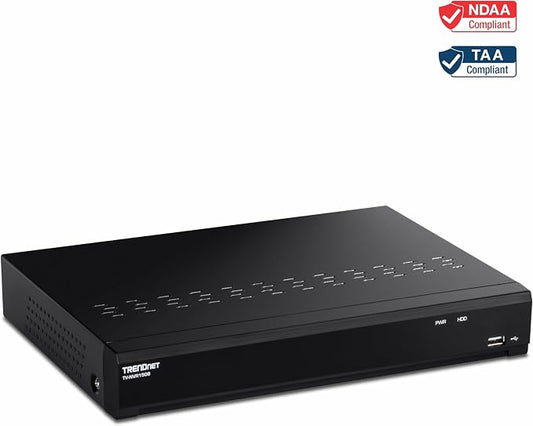 TRENDnet 8-Channel UHD PoE NVR, TV-NVR1508, H.264/H.265 4K, Supports one 4K - Image 2