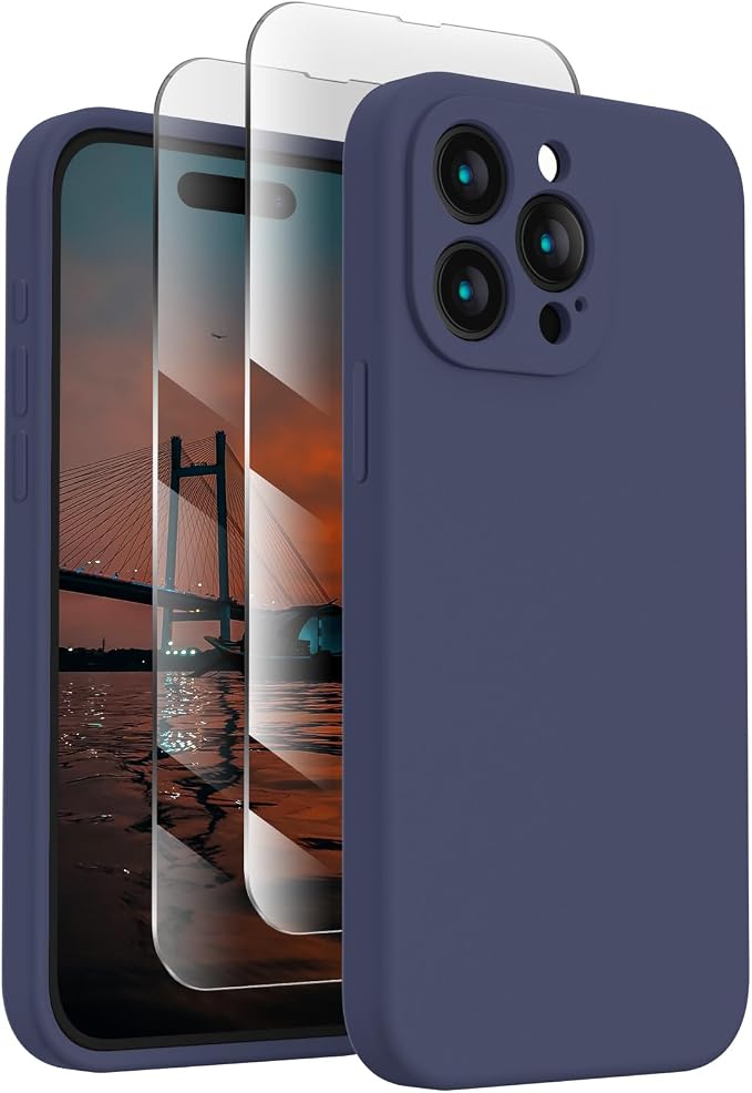 FireNova Designed for iPhone 15 Pro Max Case, Silicone Upgraded Phone Case with by FireNova
