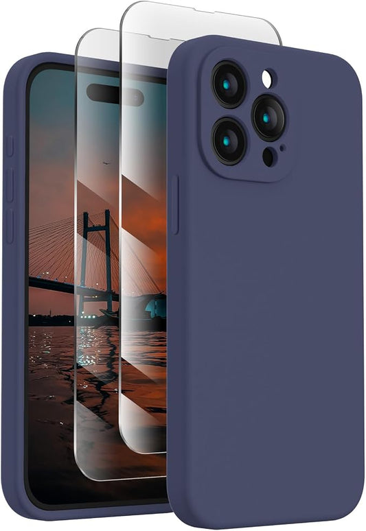 FireNova Designed for iPhone 15 Pro Max Case, Silicone Upgraded Phone Case with by FireNova
